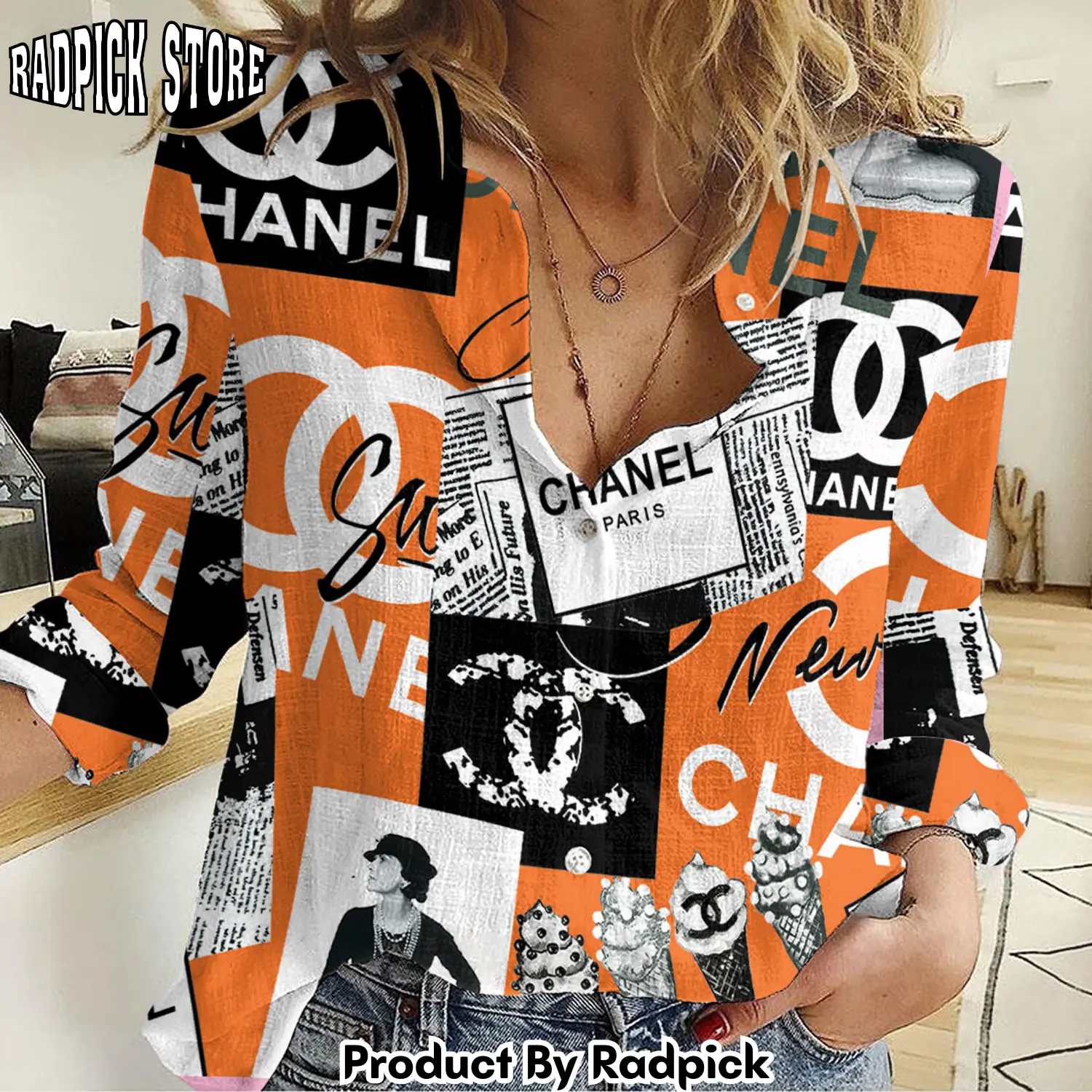 Radpick premium chanel elegant shirt rp662403